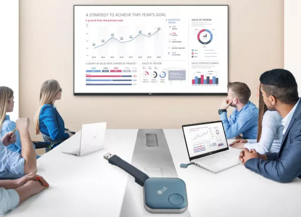 LG One:Quick Share – беспроводная презентация в один клик