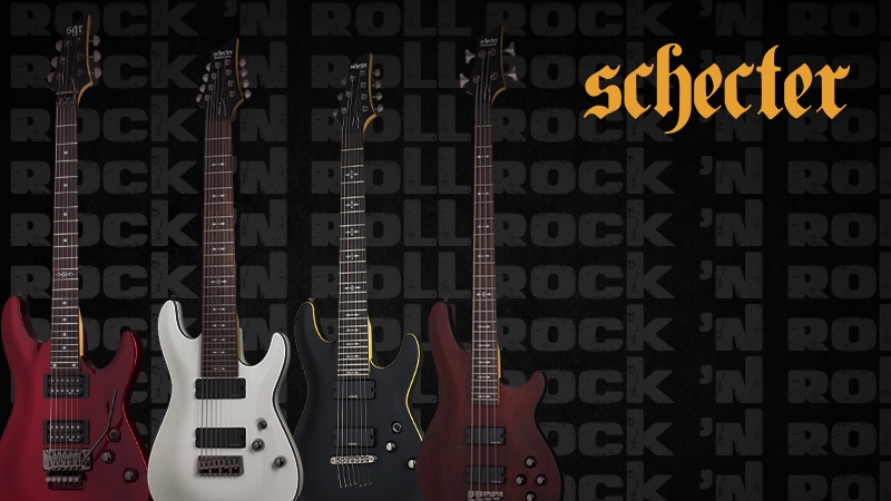 Поступление электрогитар и бас-гитар Schecter