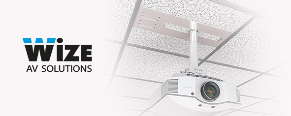 Wize CAS-W EU — система для монтажа проектора за подвесным потолком