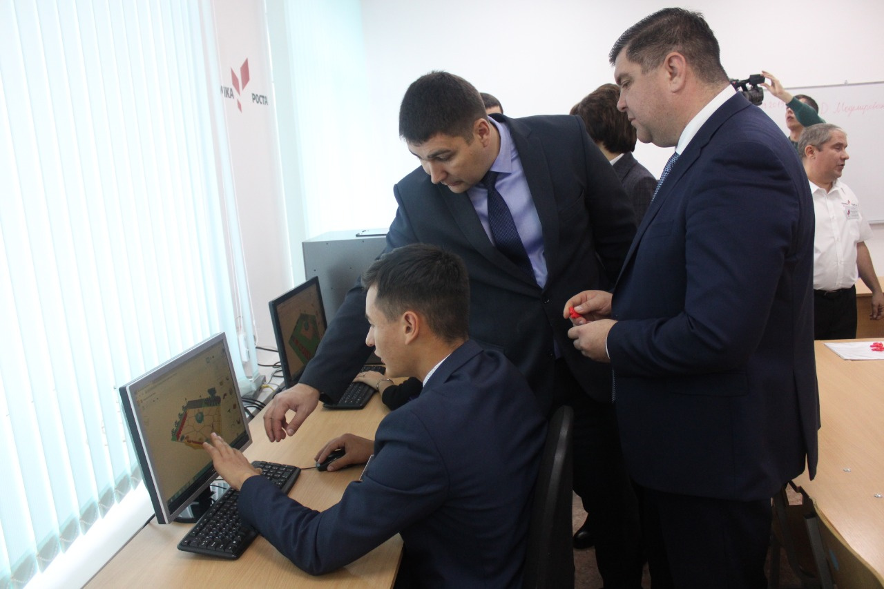 Открытие образовательного центра "Точка роста" в Кушнаренково