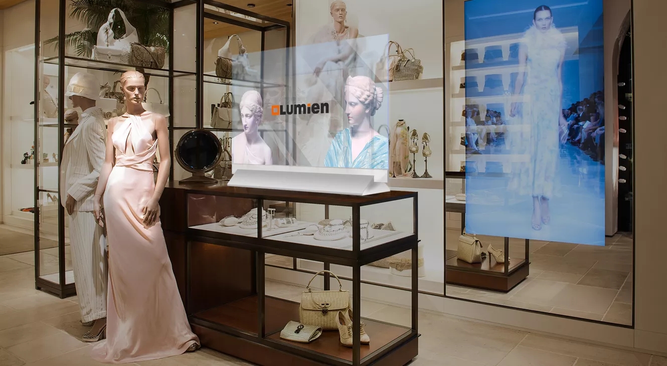Прозрачные дисплеи LUMIEN серии Transparent Прозрачные дисплеи LUMIEN серии Transparent