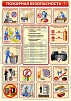 ПЛАКАТЫ ПОЖАРНАЯ БЕЗОПАСНОСТЬ 2 ШТ.