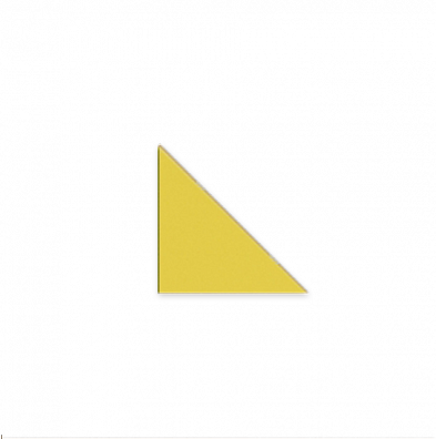 Элемент настенной мозаики "Треугольник"