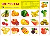 Демонстрационные картинки "Фрукты"