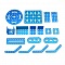 95045 РЕСУРСНЫЙ НАБОР BRACKET ROBOT PACK-BLUE