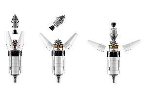 Ракетно-космическая система НАСА «Сатурн-5-Аполлон», LEGO®
