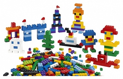 КИРПИЧИКИ LEGO 45020 ДЛЯ ТВОРЧЕСКИХ ЗАНЯТИЙ (1000 ЭЛЕМЕНТОВ)