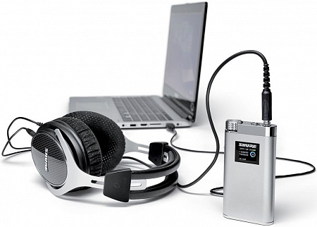 SHA900. УСИЛИТЕЛЬ ДЛЯ НАУШНИКОВ SHURE, СЕРЕБРЯНЫЙ