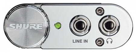 SHA900. УСИЛИТЕЛЬ ДЛЯ НАУШНИКОВ SHURE, СЕРЕБРЯНЫЙ