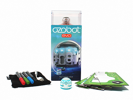 УМНЫЙ РОБОТ OZOBOT EVO (ПРОДВИНУТЫЙ НАБОР)