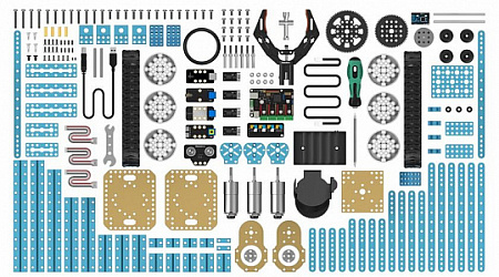 РОБОТОТЕХНИЧЕСКИЙ НАБОР ULTIMATE ROBOT KIT V2.0