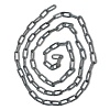 Цепь грузовая LITEC 1m GALVANIZED CHAIN 4x12mm