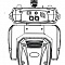 Cветодиодный вращающийся прожектор Anzhee AIR SPOT 150