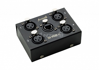 Переходник Anzhee SBox RJ45 DMX 4-F