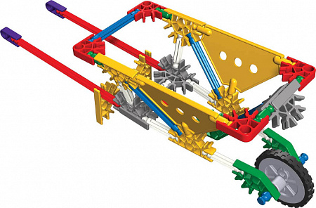 КОНСТРУКТОР K'NEX EDUCATION ИЗУЧЕНИЕ ОСНОВ МАШИН: КОЛЕСА И ОСИ 8+