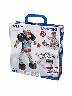 КОНСТРУКТОР МЕХАНИЧЕСКИЙ MECATECH (106 ДЕТАЛЕЙ) 4+
