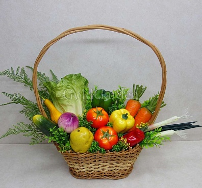 МУЛЯЖИ КОРЗИНА С ОВОЩАМИ