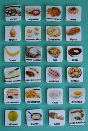 НАБОР КАРТОЧЕК "ЕДА-1"