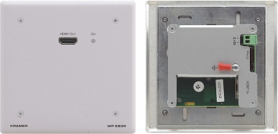 [WP-580R/EU(W)-86]ПРИЁМНИК СИГНАЛА HDMI, RS-232 И ИК ИЗ КАБЕЛЯ ВИТОЙ ПАРЫ (TP), ДО 70 М