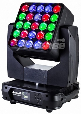 Cветодиодный вращающийся прожектор Anzhee PRO H25x15Z-MATRIX