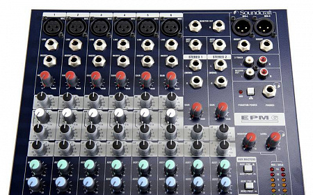 МИКШЕРНЫЙ ПУЛЬТ SOUNDCRAFT EPM6