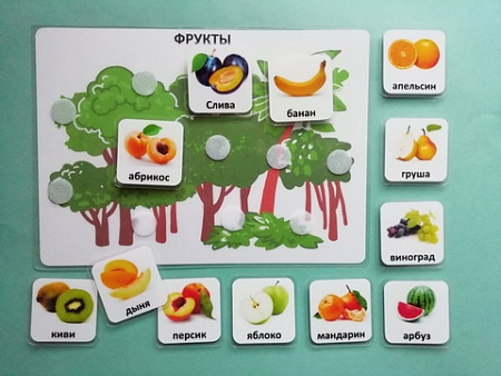 ПОСОБИЕ "ОВОЩИ И ФРУКТЫ"