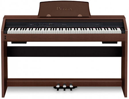 ЦИФРОВОЕ ПИАНИНО CASIO PX-760BN PRIVIA В КОРИЧНЕВОМ ЦВЕТЕ