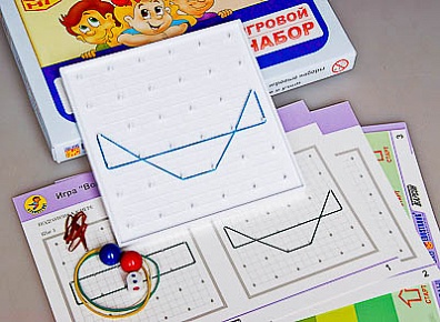 ИГРОВОЙ НАБОР ГЕОПЛАНШЕТ 6Х6 С КОМПЛЕКТОМ КАРТОЧЕК