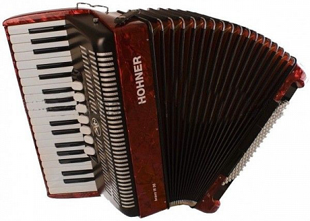 АККОРДЕОН HOHNER BRAVO III 96 (CNA1072) 7/8 RED