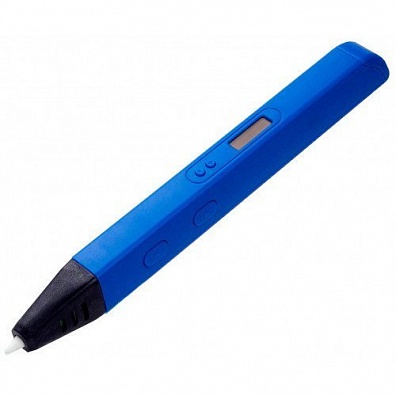3D ручка Spider Pen SLIM с OLED дисплеем синяя