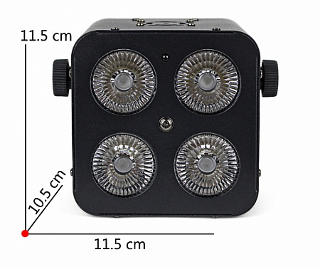 Светодиодный прожектор PROCBET PAR LED 4-10 RGBW SQ