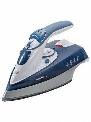 УТЮГ SUPRA IS-2602C, 2600ВТ, БЕЛЫЙ/ СИНИЙ