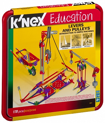 КОНСТРУКТОР K'NEX EDUCATION ИЗУЧЕНИЕ ОСНОВ МАШИН: КОЛЕСА И ОСИ 8+