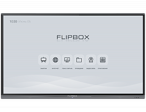 Интерактивный комплекс Flipbox 4.0 86", UHD, 20 касаний, Android 8.0, встраиваемый ПК MT43-i7 (i7, 8G/256G SSD), Win10