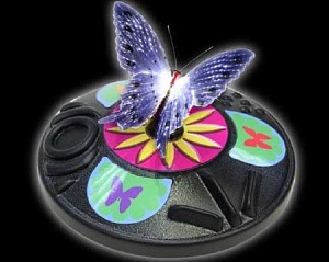 Музыкальная бабочка с подсветкой
