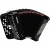 ДЕТСКИЙ КНОПОЧНЫЙ АККОРДЕОН HOHNER NOVA II 48 (A1552/4252) BLACK, ГРИФ C