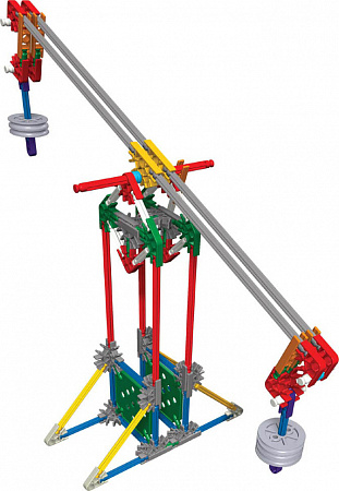 КОНСТРУКТОР K'NEX EDUCATION ИЗУЧЕНИЕ ОСНОВ МАШИН: КОЛЕСА И ОСИ 8+