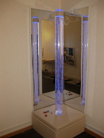 Комплект из двух акриловых зеркал 170х60 для воздушнопузырьковой  трубки