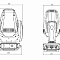 Cветодиодный вращающийся прожектор PROCBET H230Z-SPOT