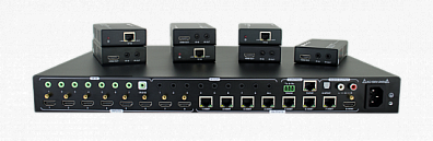 MABT-88-K МАТРИЧНЫЙ КОММУТАТОР + 7 HDBT РЕСИВЕР