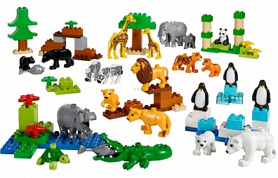 ДИКИЕ ЖИВОТНЫЕ DUPLO 45012