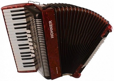 АККОРДЕОН HOHNER BRAVO III 96 (CNA1072) 7/8 RED