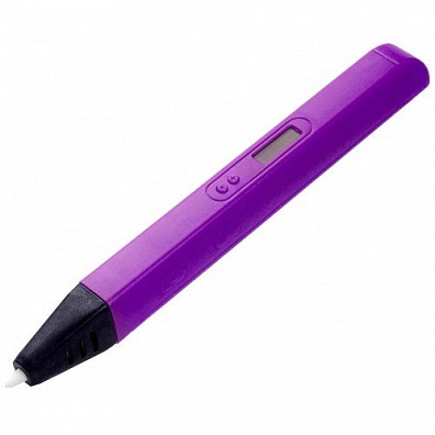 3D ручка Spider Pen SLIM с OLED дисплеем фиолетовая