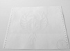 Бумага для печати рельефно-точечным шрифтом Брайля перфорированная
